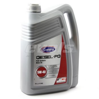 Масло "Comma" мотор. синт. DIESEL PD 5W-40 100% 5 л