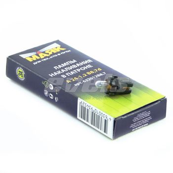 Лампа "Маяк" 24V 1,2W (B8,7d)